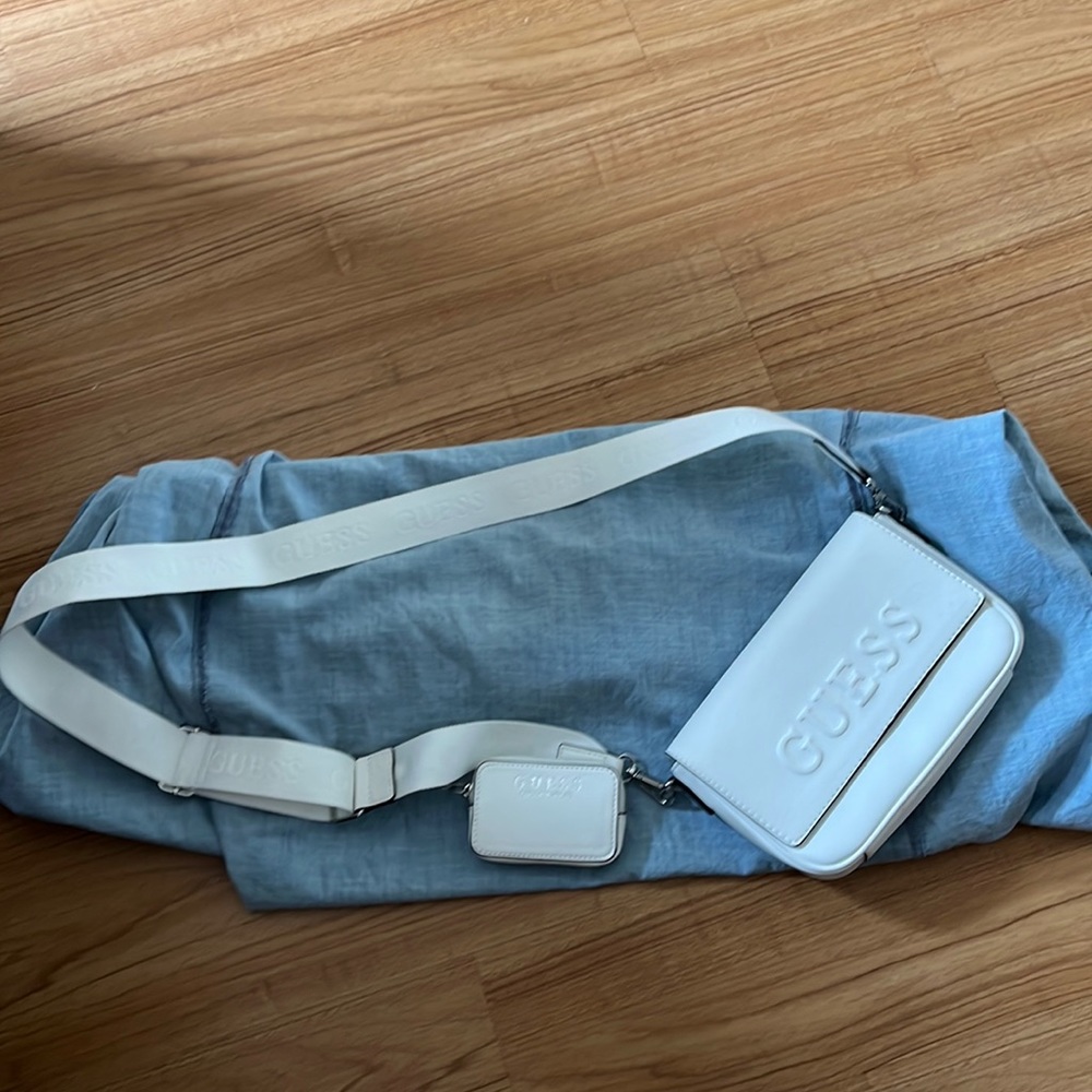 crossbody bag white